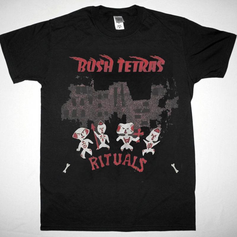 Vtg Bush Tetras Rituals Cotton Tee Shirts Men Women All Size MC671 Unisex T-Shirt S