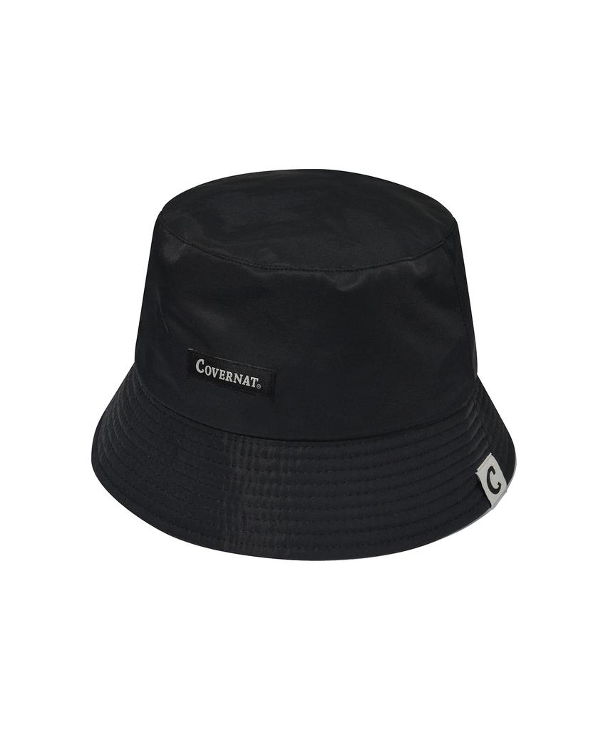 COVERNAT Cappello a secchiello da campo autentico Nero