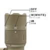 Ryohin Buhin INSIGHT Type WMX200 Tactical Weapon Light with Ultra-Real Engraving, White LED & IR Mode, FDE (Flat Dark Earth)