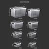 Jinzhiqing Transparent Large Capacity Storage Box