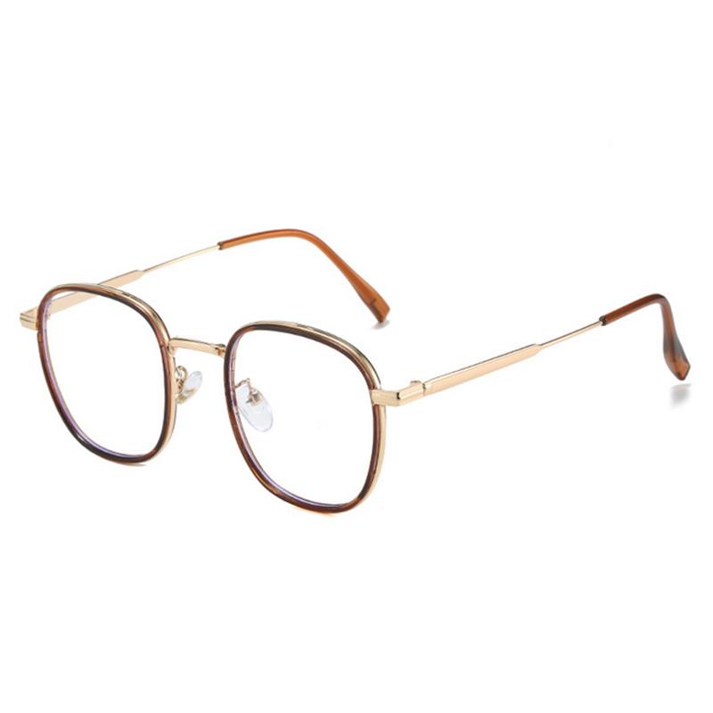 

Square Myopia Glasses Metal Frame Women Men Eyeglasses Frame Prescription Eyewear 0 -0.5 -1.0 -2.0 -3.0 To -6.0 Diopter 0