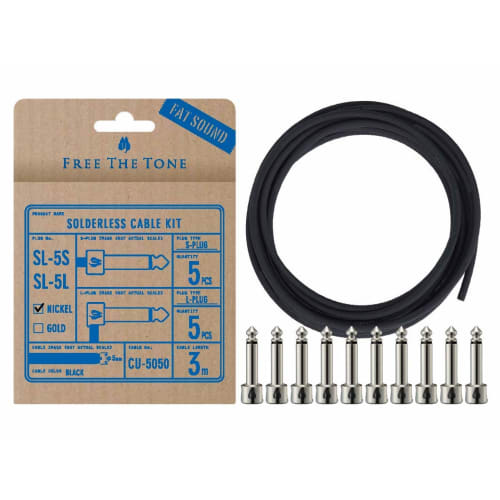 

Free The Tone SL-5SL-NI-55K Solderless Cable Kit
