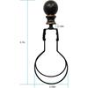 Lamp Shade Light Bulb Clip Lampshade Adapter - Finial and Lampshade Levellers for Clip On Light Bulbs