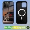 Etui na telefon GT Car F-FordS M-Mustang Dla iPhone 16,15,14,13,12,11,Pro,Max,Plus,Mini,SE Nowe Magnetyczne Bezprzewodowe Ładowanie Magsafe