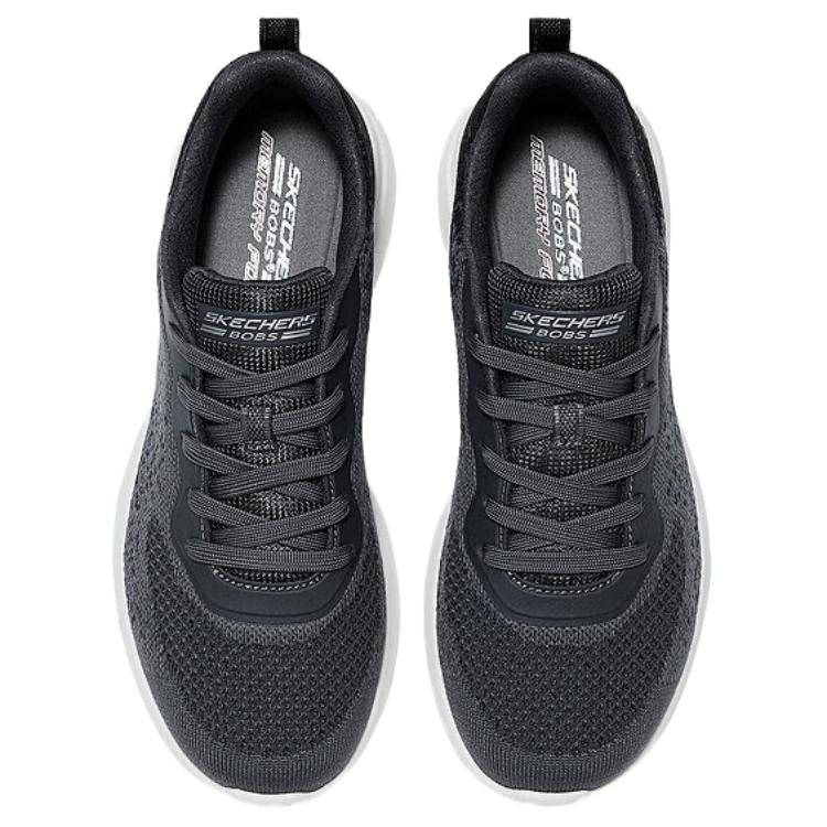 Skechers Bobs Sport Fashion Scarpe Casual Comode Basse Sneakers Donna Nere 117601-BLK