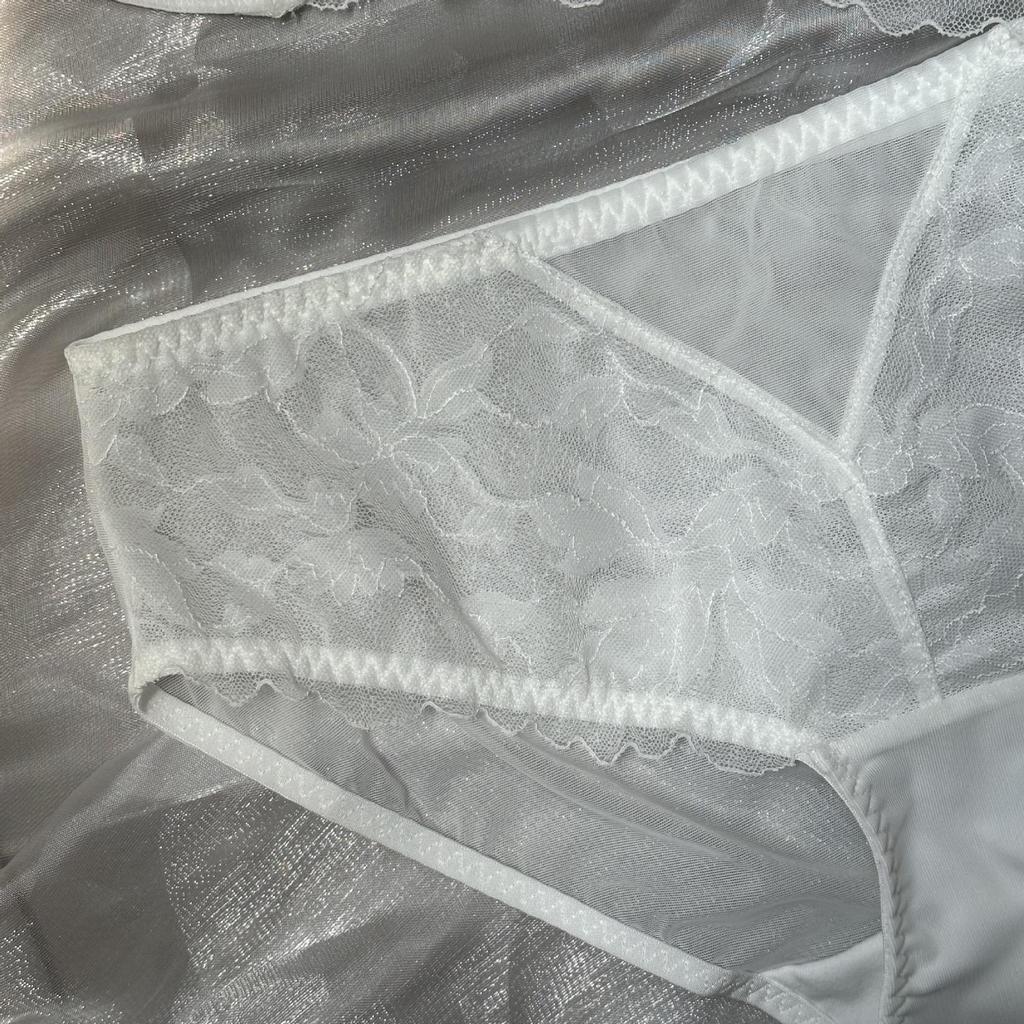 Big U Ultra-Thin Lace Bunny Ears Backless Wire-Free Comfortable French Bra