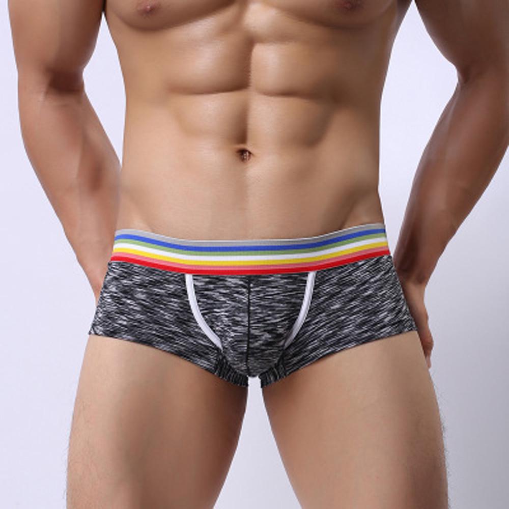 (Kung Pao Chicken) Mens Sexy Underwear Shorts Men Boxers Underpants Soft Briefs