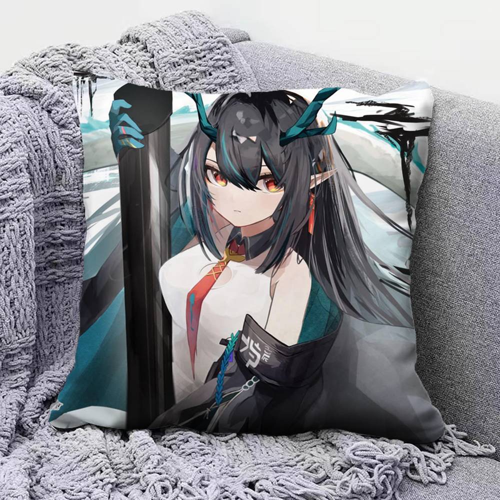 Arknights SUI SHU Home Sofa Cushion Covers and Aecorative Custom Pillow Covers