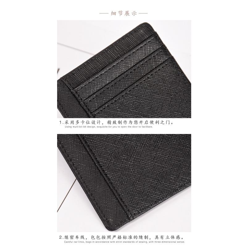 Kartenhalter Anti-Diebstahl RFID Kleine Kartentasche Damen Herren Karten Multi-Karten Kartenhalter Ausweis