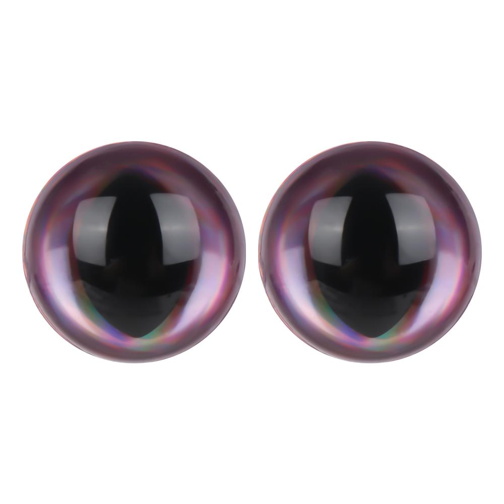 12/15/18mm Cat Eyes DIY Eyes with Eyelashes  Animal Supplies  Accessories 3D Eyes
