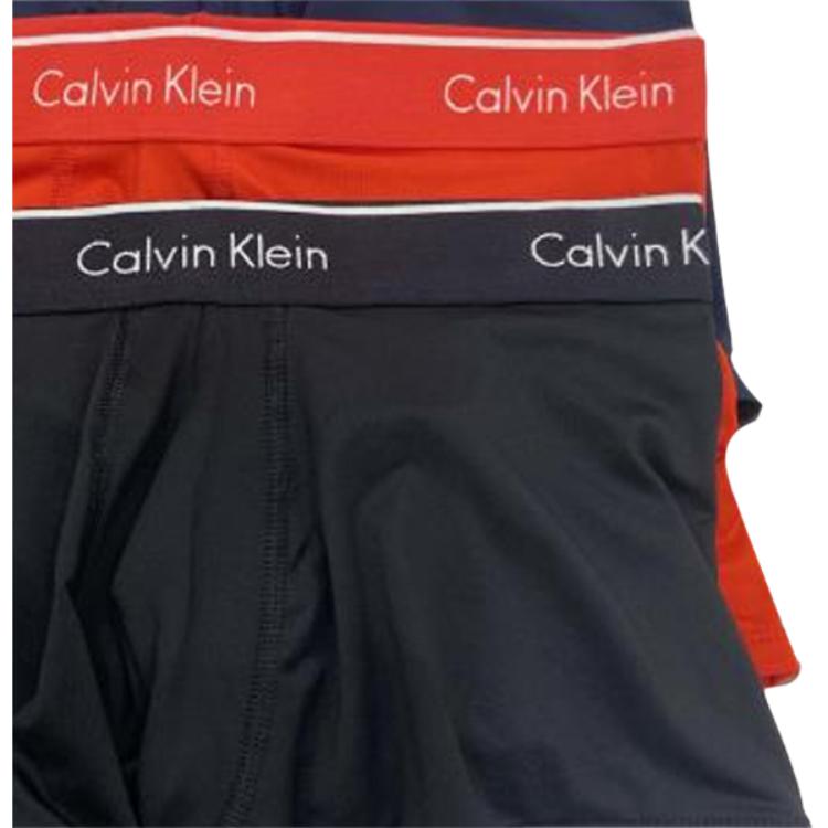 Calvin Klein Lässige Logo-Bund Boxer Briefs 3er-Pack Herren Unterwäsche Mehrfarbig NP2034O-UR