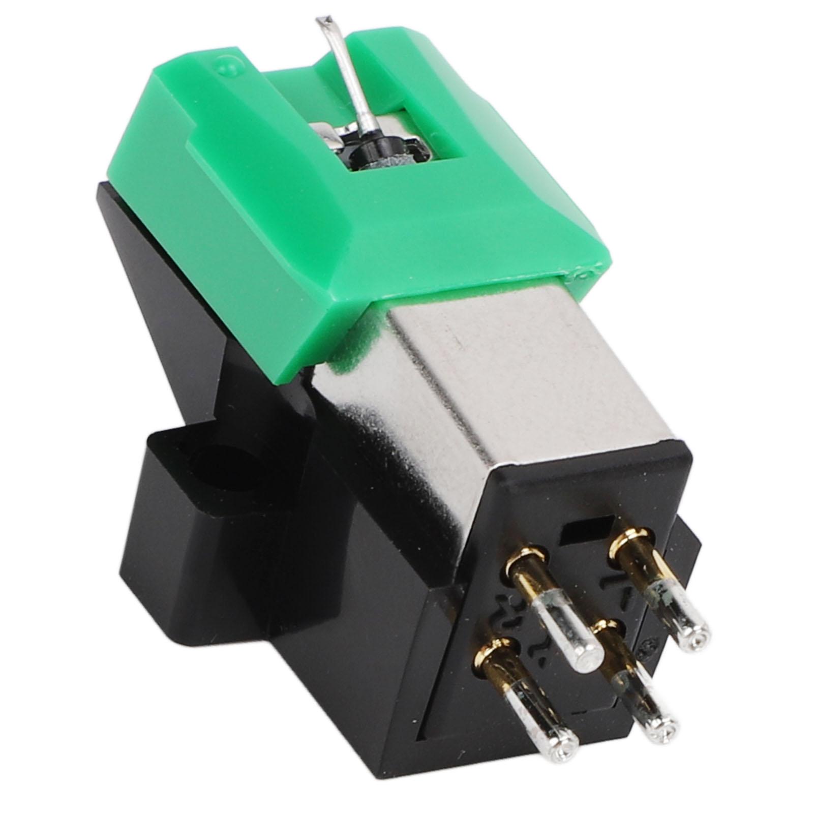 

Картридж с подвижным магнитом VM95E, частота 20‑22000 Гц, круглая игла 0,4x0,7 мил, алюминий