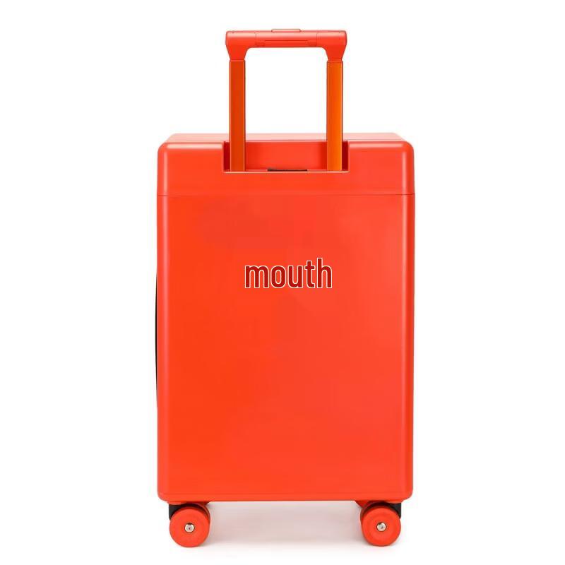 Mijia Elegant Front-Opening Carry-on Suitcase with Mirror