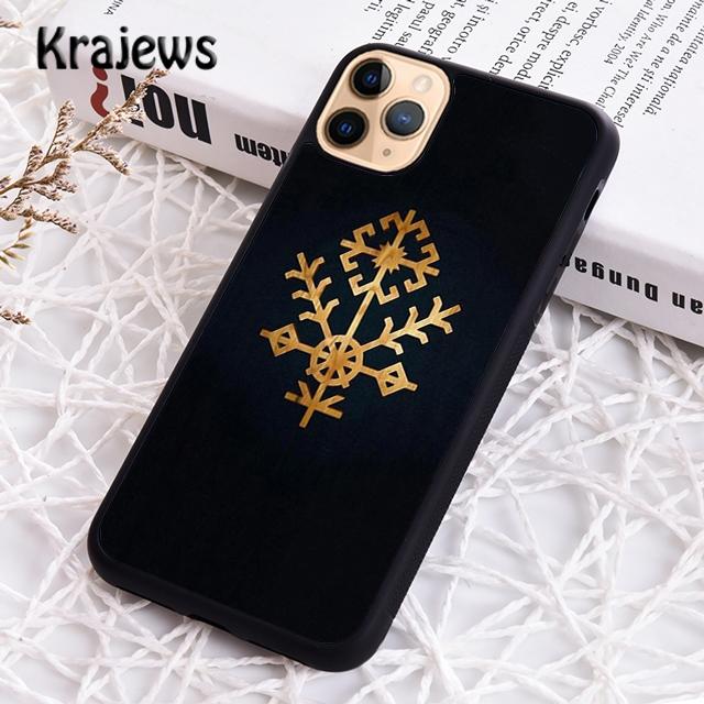 Krajews Latvian Ethnic Sun Tree Luxury Phone Case Cover For IPhone 18 17 Air 16 15 14 plus 11 12 13 pro max coque Fundas