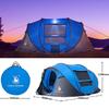 3-4 Person Waterproof Instant Tent Set-Up Waterproof UV Protect 2 Doors Camping Shelter Outdoor Camping Hiking Tent