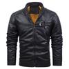 Europäische und amerikanische Lokomotivbekleidung Europäische Größe Lederjacke Lederjacke