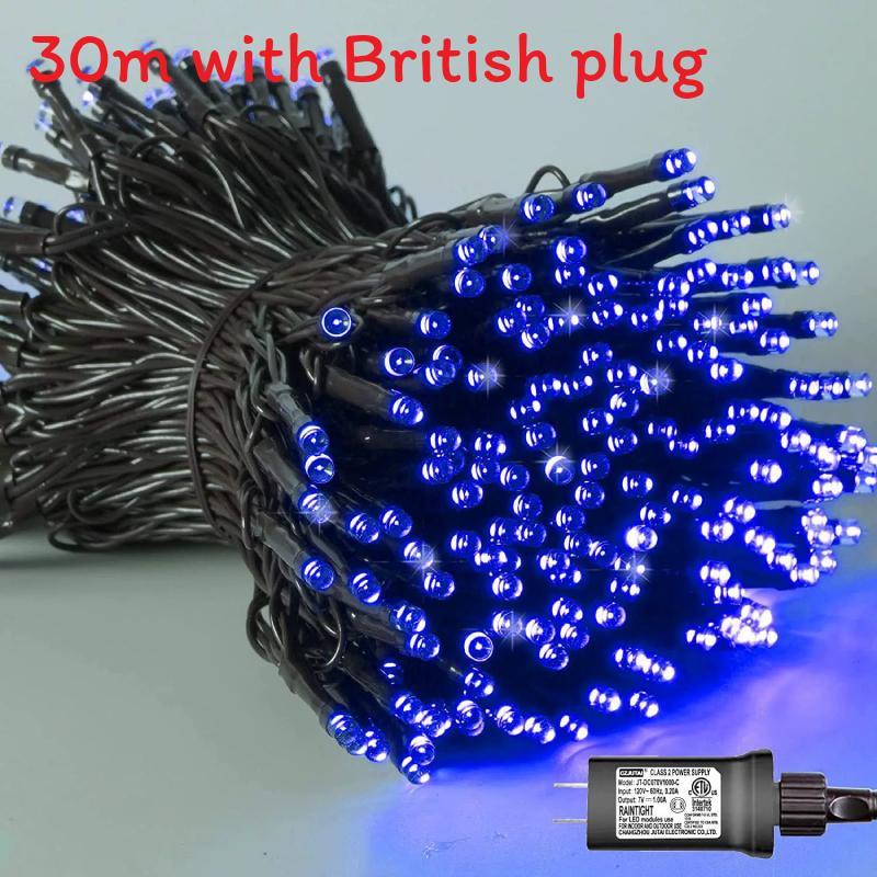 30m 300 Led Light String With Remote Control And Timed For Decor Courtyard