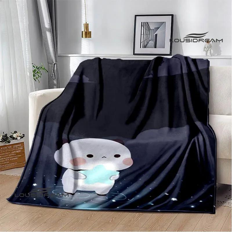 Cute cartoon bear Printed blankets picnic blanket Warm Flannel blankets Soft and comfortable blanket bed linings Birthday Gift