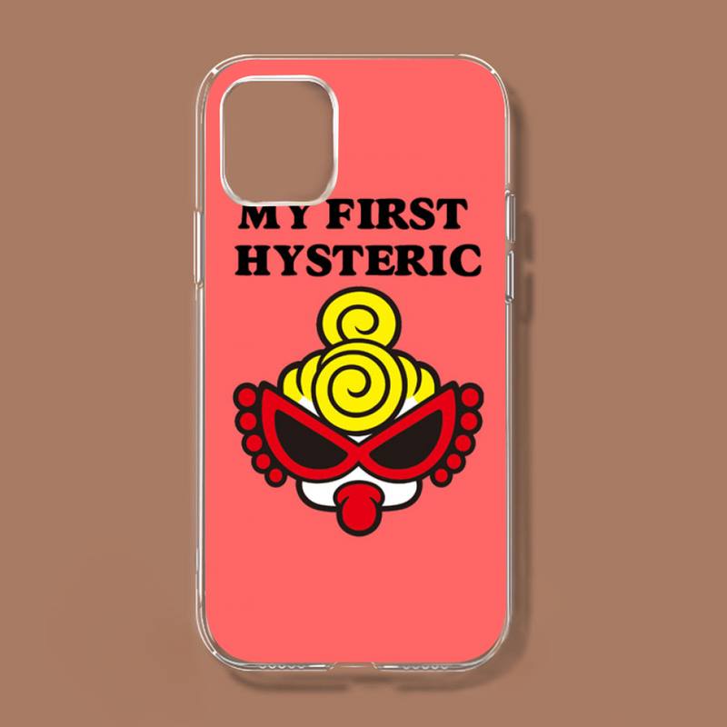 Japan Fashion Hysteric Mini Phone Case For Iphone 11 12 13 Mini Pro Xs Max 8 7 6 6s Plus X 5s Se 2020 Xr Cover