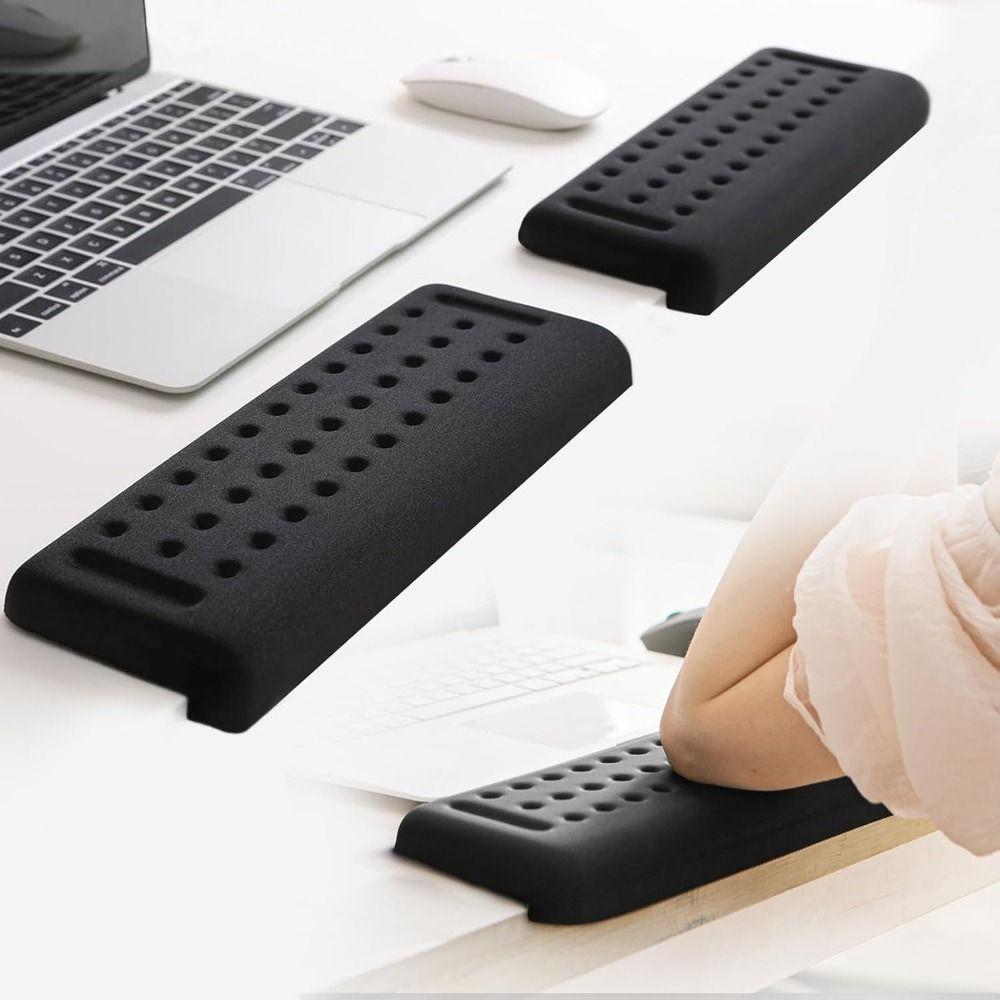 1Pc Black Elbow Support Padding Ergonomic Keyboard Hand Rest Desk Elbow Pad  Protection Rest
