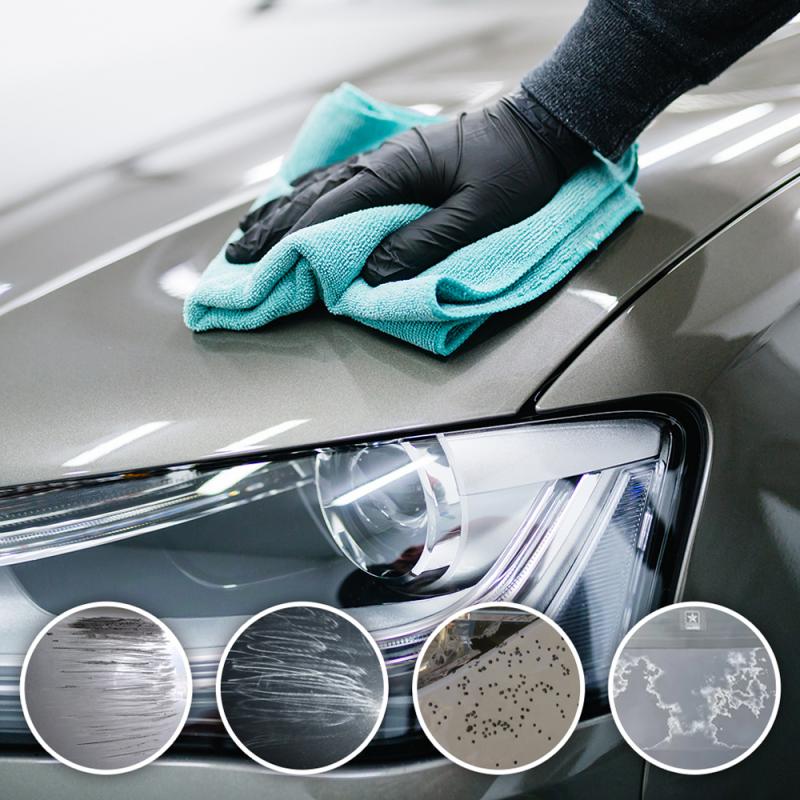 Pâte à Polir Réparatrice De Rayures Voiture - 100g - Élimine éraflures, Tourbillons, Oxydation - Compatible Toutes Peintures