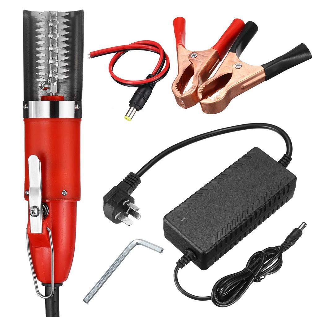 120W Scalers Waterproof Scraper Clean Easy Scale for Fish Stripper Remover Cleaner Tool Electric Fish Scaling Machine