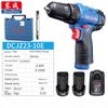 Dongcheng Hand Electric Drill Charging Drill DCJZ23-10 Two-speed 12V Lithium Electric Drill Driver Electric Screwdriver Stepless Change