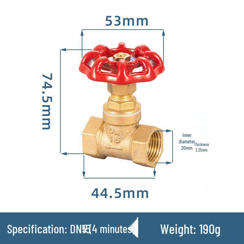 All-copper High-temperature Stop Valve for DN15 To 2-inch Pipes, Compatible with Steam, Air Conditioning, and Water Systems.