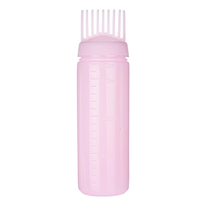 3 Colors Hair Dye Applicator Brush Bottles Dyeing Shampoo Bottle Oil Comb Hair Dye Bottle Applicator Hair Coloring Tools Styling