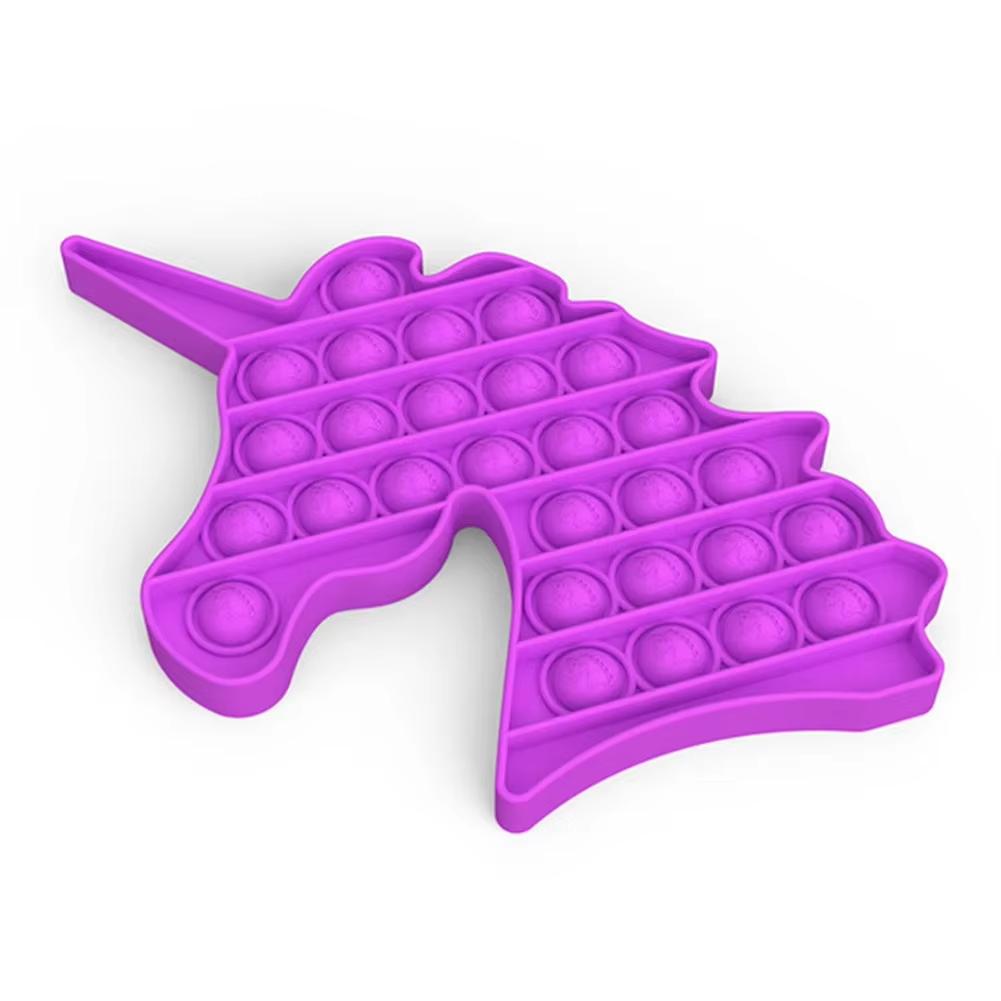 Blauwe Haai Jongen Pop Fidget Speelgoed walvis Bellen Prikken Sensorisch Stressverlichtend Speelgoed Vis Coole Fidget Popper voor Kind