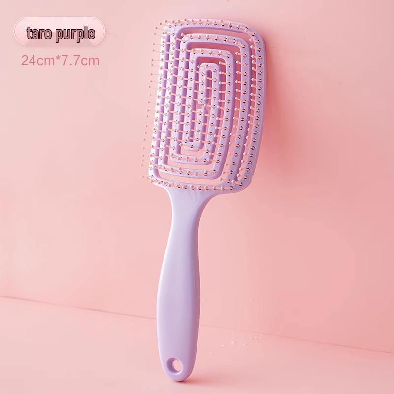 

Пушистая расческа с высокой короной для укладки волос и массажа для женщин