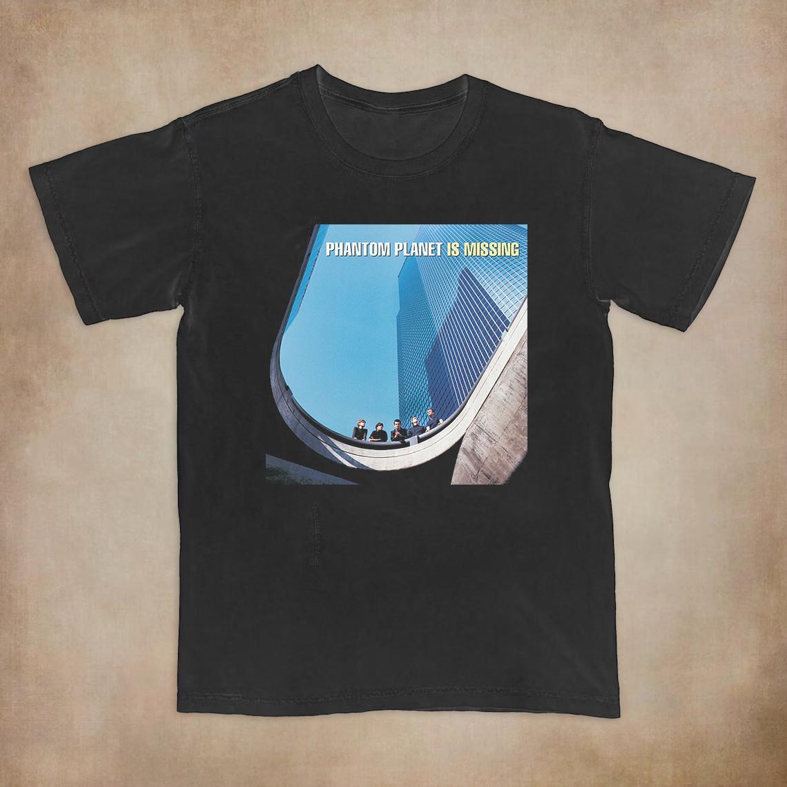 

Phantom Planet Band Phantom Planet Is Missing T Shirt Full Size S-5XL 5XL різнокольоровий