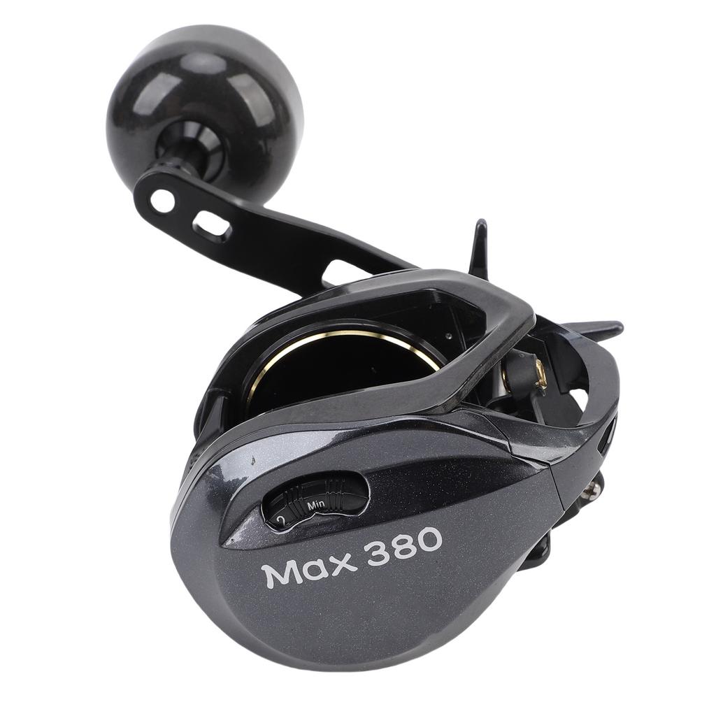 Baitcasting-Rolle 7.2:1 Übersetzung 16KG Bremskraft 12 Bremseinstellungen Weitwurf Linkshand Baitcaster Rolle
