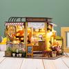 Diy Wooden Doll Houses Miniature Assembly Model Building 3D Puzzle Room Bedroom Kit Dollhouse With Furniture For Christmas Gifts