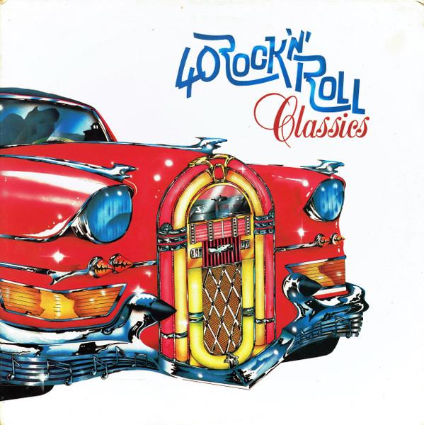 LP Record VARIOUS - 40 Rock 'N' Roll Classics TELLY5 Tellydisc 1980 UK Rock Used