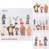 Adorable Masha And The Bear Action Figure Set Perfect For Cake Toppers And Playtime Fun