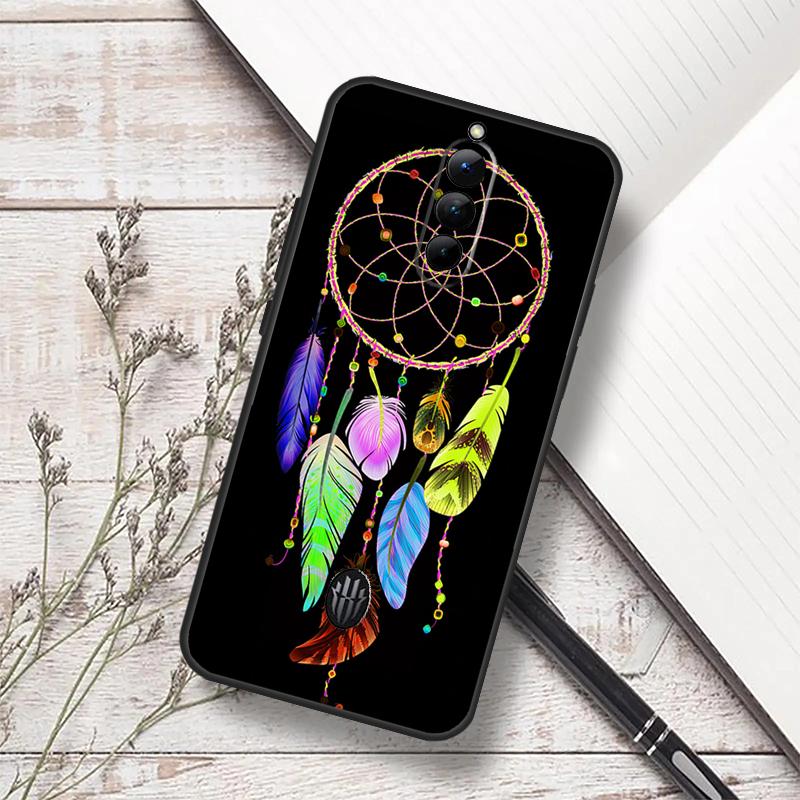 Retro Feather Dreamcatcher Case For ZTE Nubia RedMagic 6 7 6S 7S Pro 5G RedMagic 11 8 8S 9 9S 10S Pro Plus 10 Air Cover