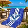 Club Atlético Vélez Sársfield Beach Towel, Quick-drying, Easy to Care for, Suitable for Both Fitness and Beach Vacations,Sports Essential