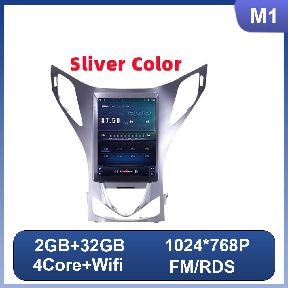 

9,7-дюймовый автомобильный радиоприемник Android 14 для Hyundai Azera 2011 2012 для Tesla Style Car Multimedia Stereo Carplay Bluetooth Navigation DSP