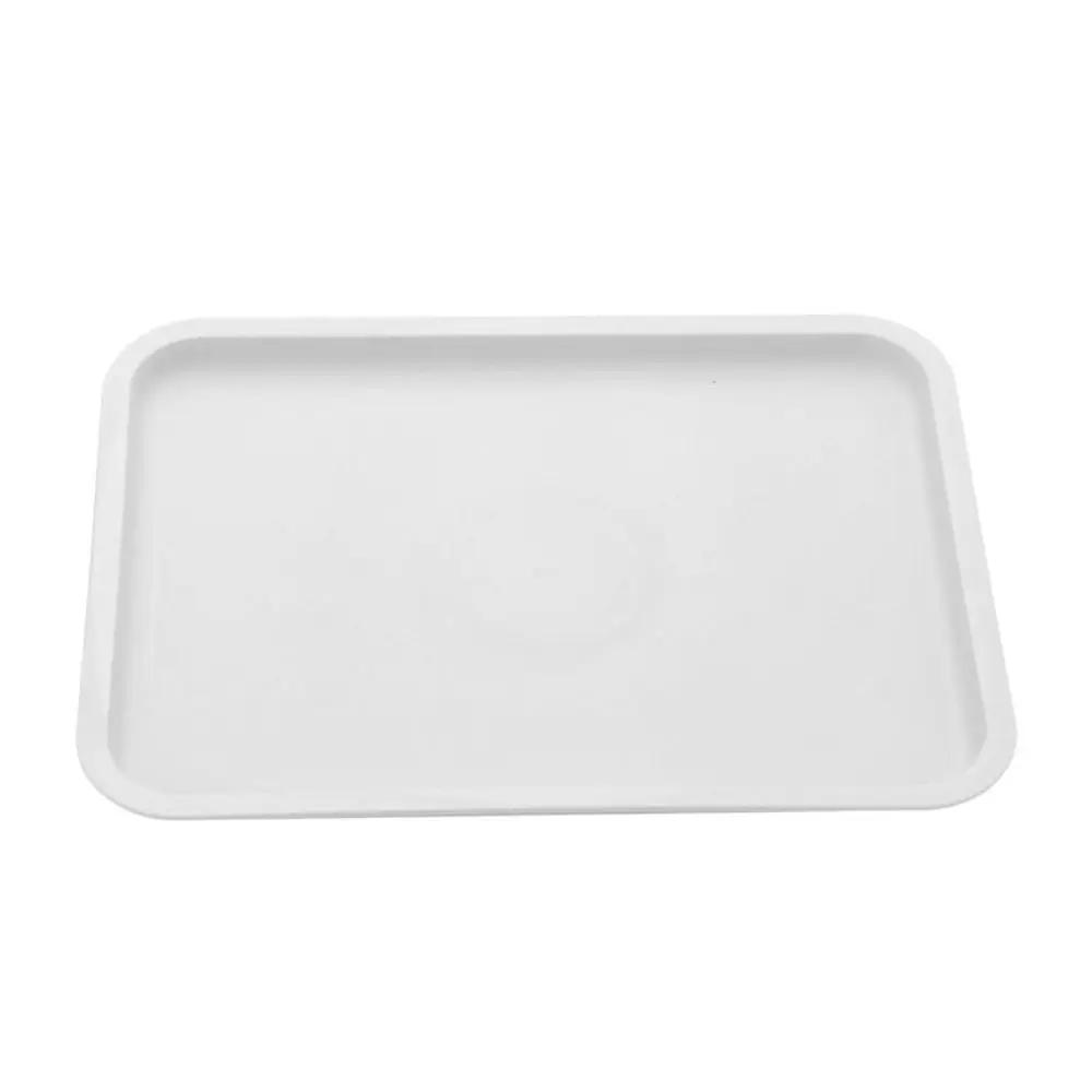 Nordic Rectangular Pallet Plastic Multiple Colors Tray Dessert Pallet Kitchen Supplies