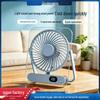 Rechargeable Mini Desktop Fan - Portable, Quiet, Strong Wind, Long Battery Life for Dorm or Office