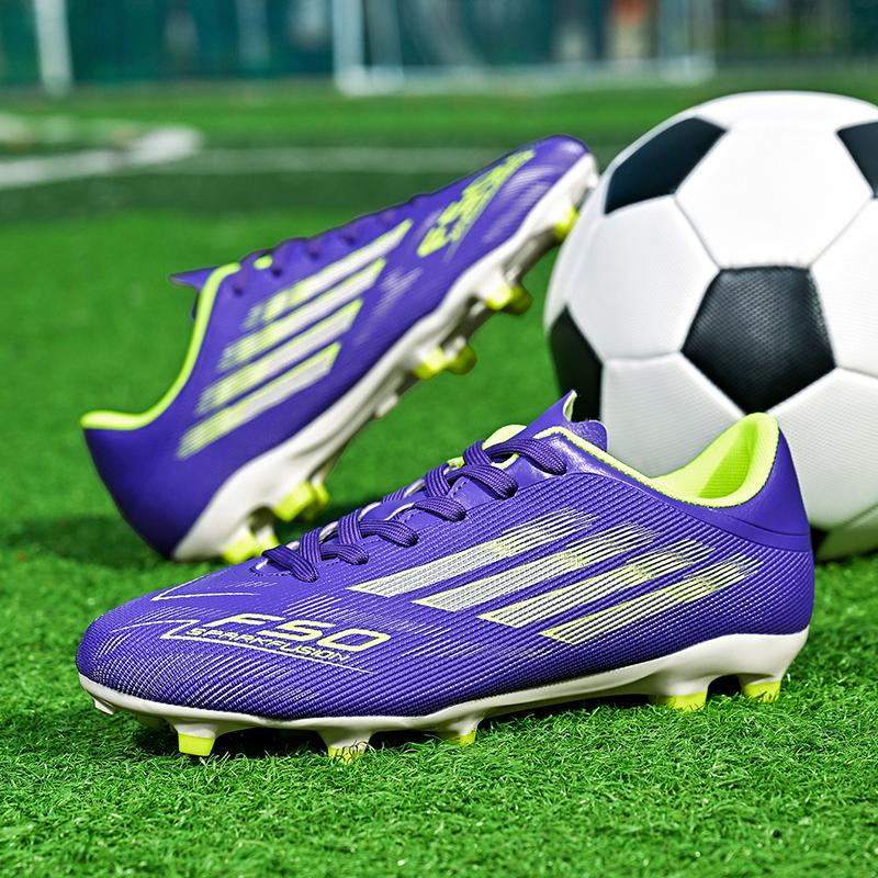 Botas de Fútbol para Hombre Zapatos de Fútbol de Alta Calidad Botines TF/FG para Césped Artificial y Natural Outdoor Society Originales Zapatillas Resistentes