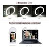 Portable Clip-on Mini 36 LED Selfie Ring Lamp Fill-in Light Night Using Supplementary Lighting for Smartphone PC