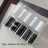 Iridescent Nail Transfer Stickers Lace Design Nail Decals Fashion Transfer Paper  Nail Decoration
