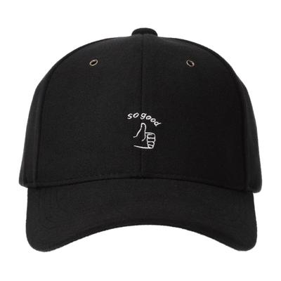Basic Enchi Smooth Hand Sign Smooth Solid Original Hand Sign Mini Logo Embroidered Baseball Antibacterial and One Size Fits for Men and Women Cap,