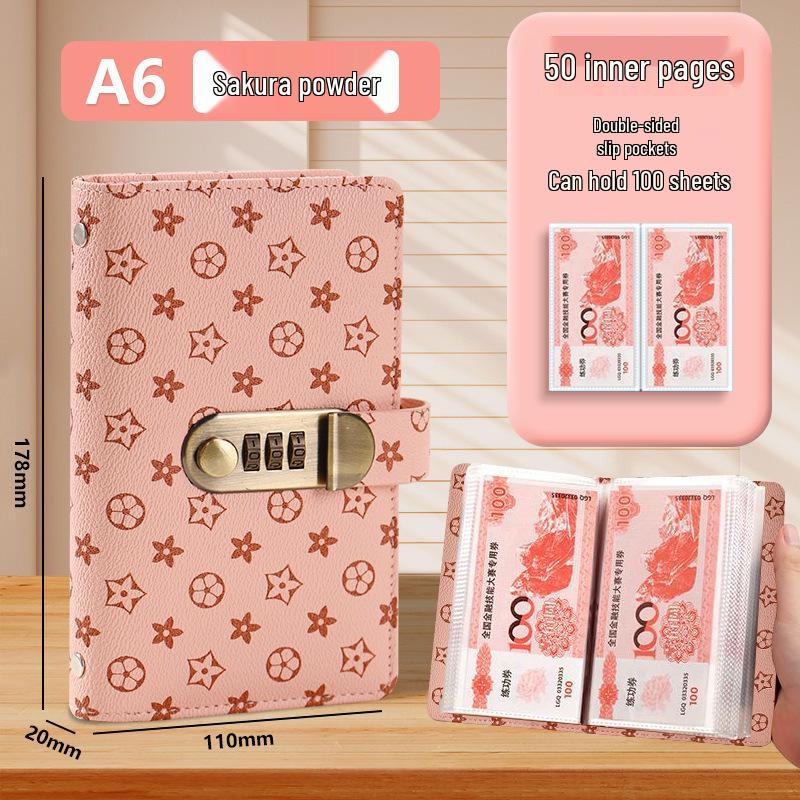 

2025 Новый Стиль Папка для Сбережений Наличными: Альбом для хранения и учета денег