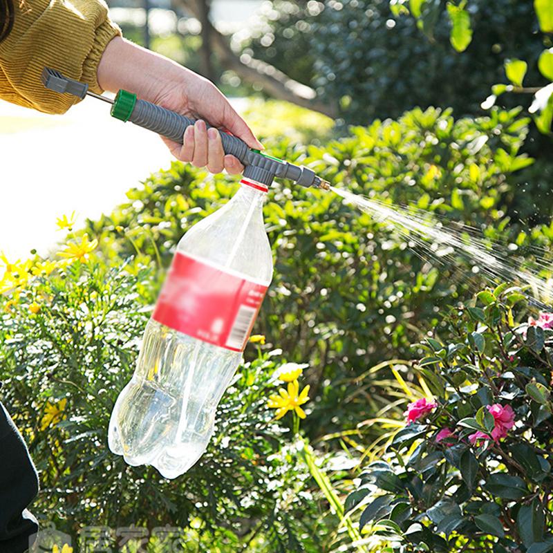 Manual High Pressure Adjustable Air Pump Sprayer Drink Bottle Spray Durable Portable for Garden Home Kitchen Car Use Outdoor Pet