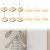 6 Pieces Crochet Dolls Display Stand Stable Pin Doll Display Holder for Action Figures Dolls Crochet Dolls Felting Animal Dolls