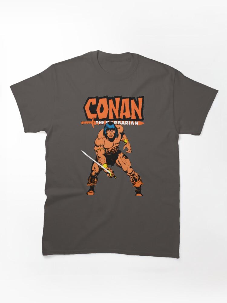 Conan the Barbarian The Barbariann Comic Art Classic Unisex T-Shirt