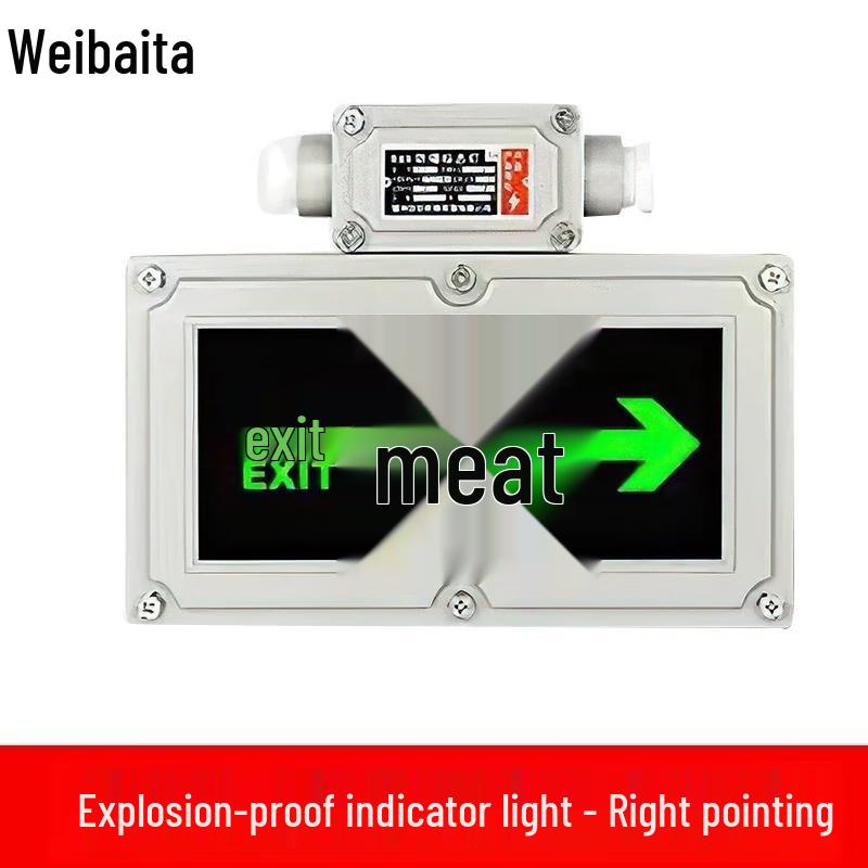 Weibaida Explosion-Proof LED Emergency Exit Sign